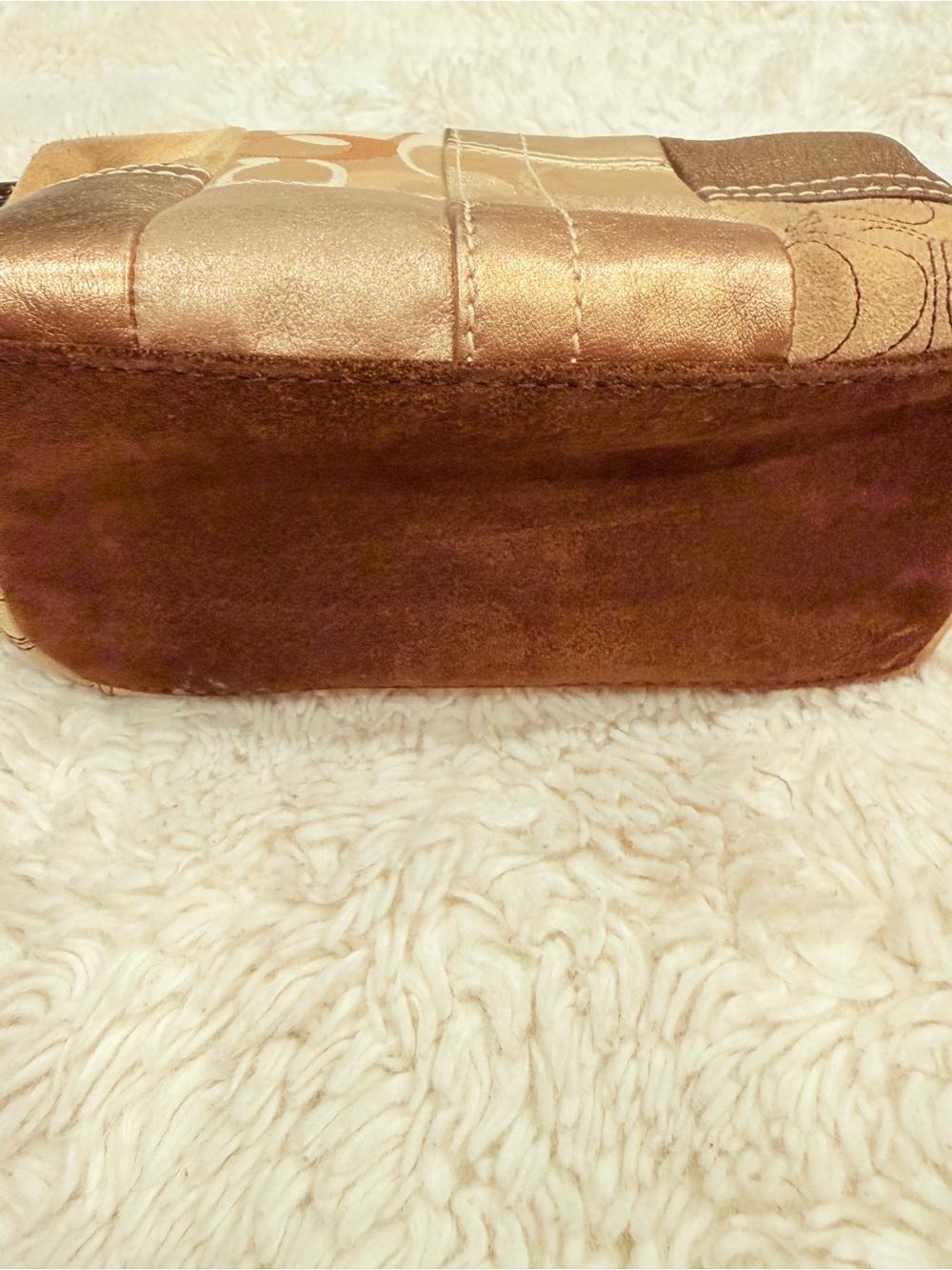 Coach Gold Patchwork Bag - Picture 7 of 10